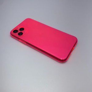 bright neon pink iphone 11